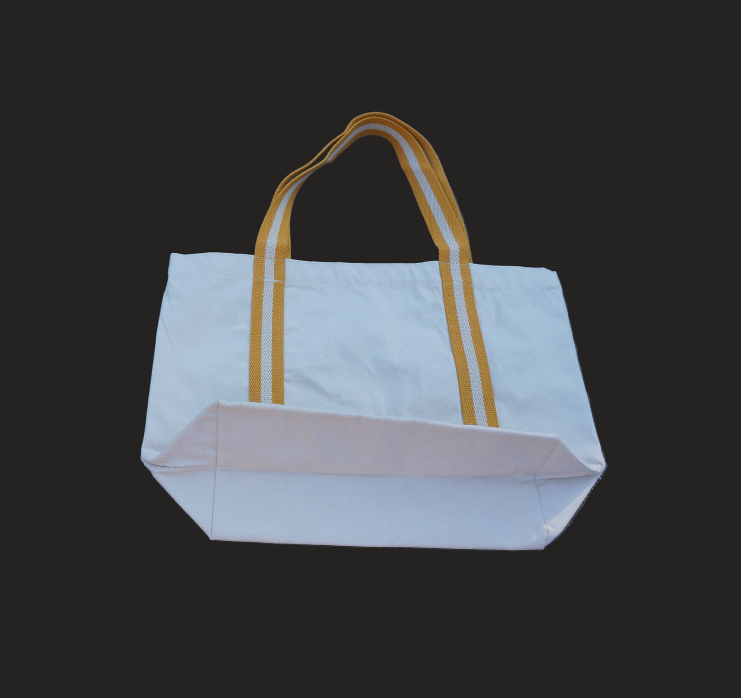 Organic Cotton Natural White Boat Bag