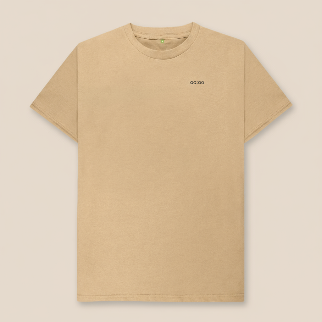 Men's Organic Cotton Quote Tee Sand
