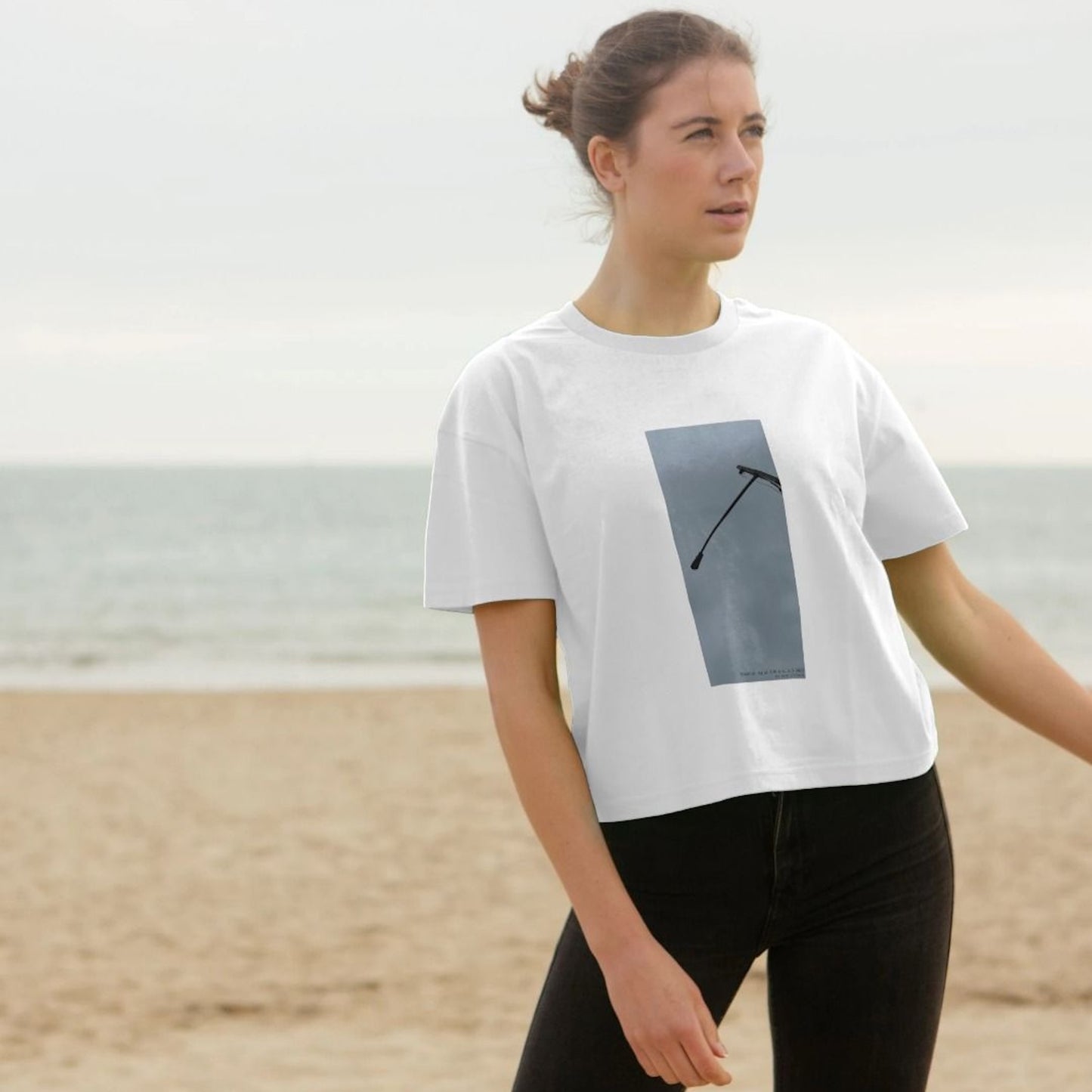 organic cotton boxy tee