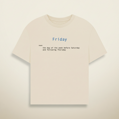 women's organic cotton oversized t-shirt