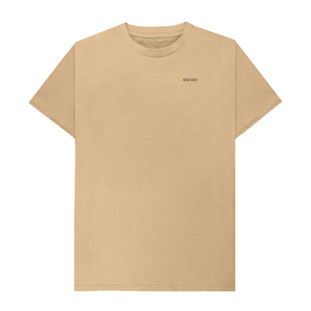 Men's Organic Cotton Quote Tee Sand