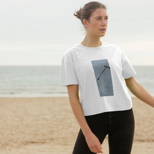organic cotton boxy tee