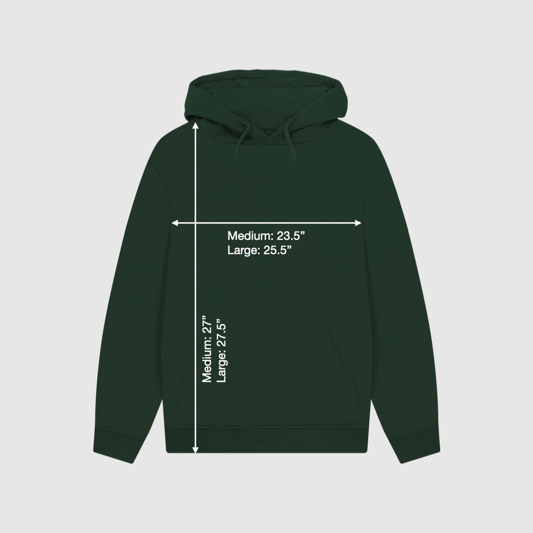 Unisex Organic Cotton Kangaroo Pocket Hoodie