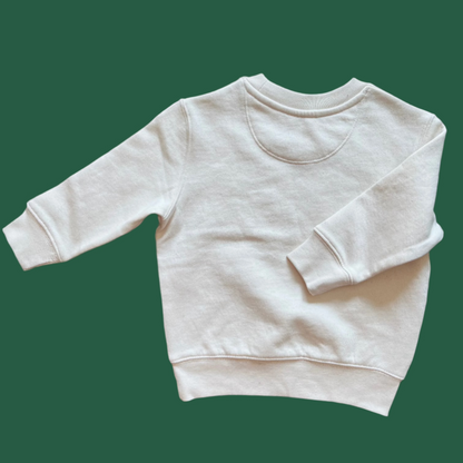 kids organic cotton sweatshirt oat