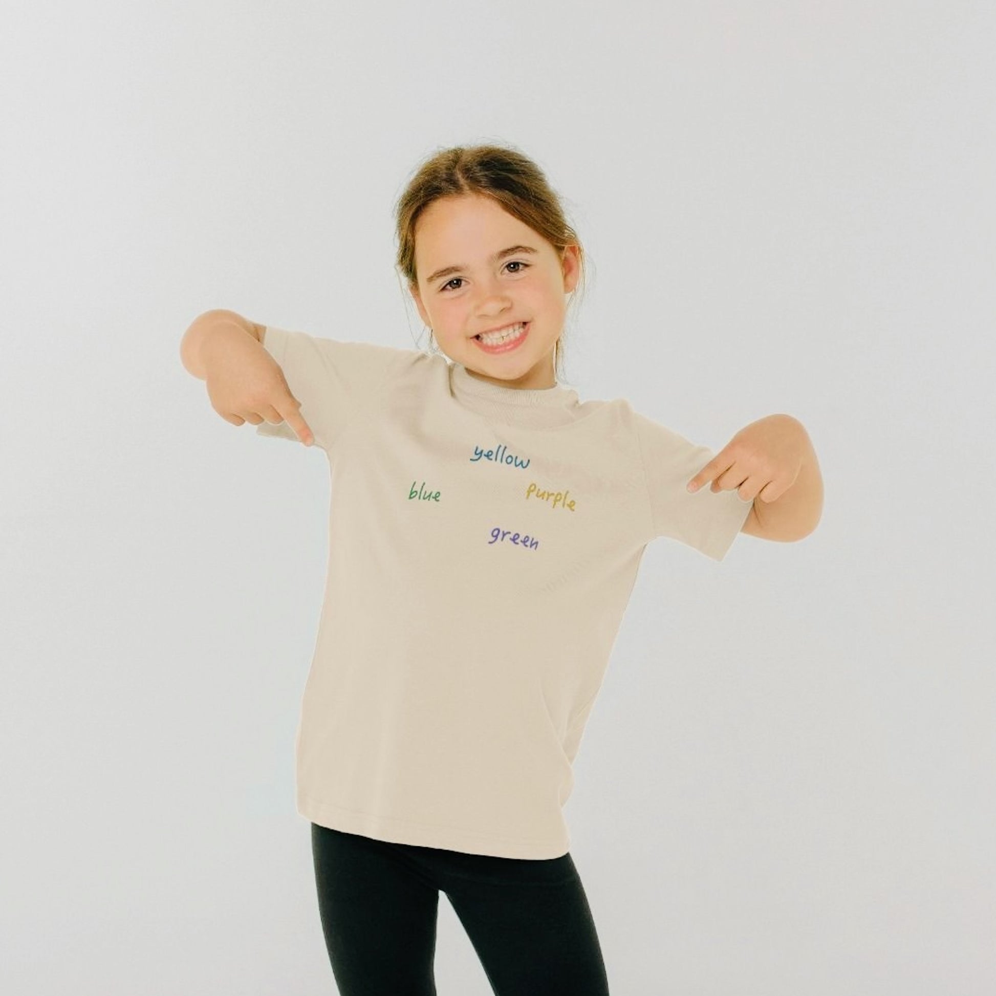 kids organic cotton tee