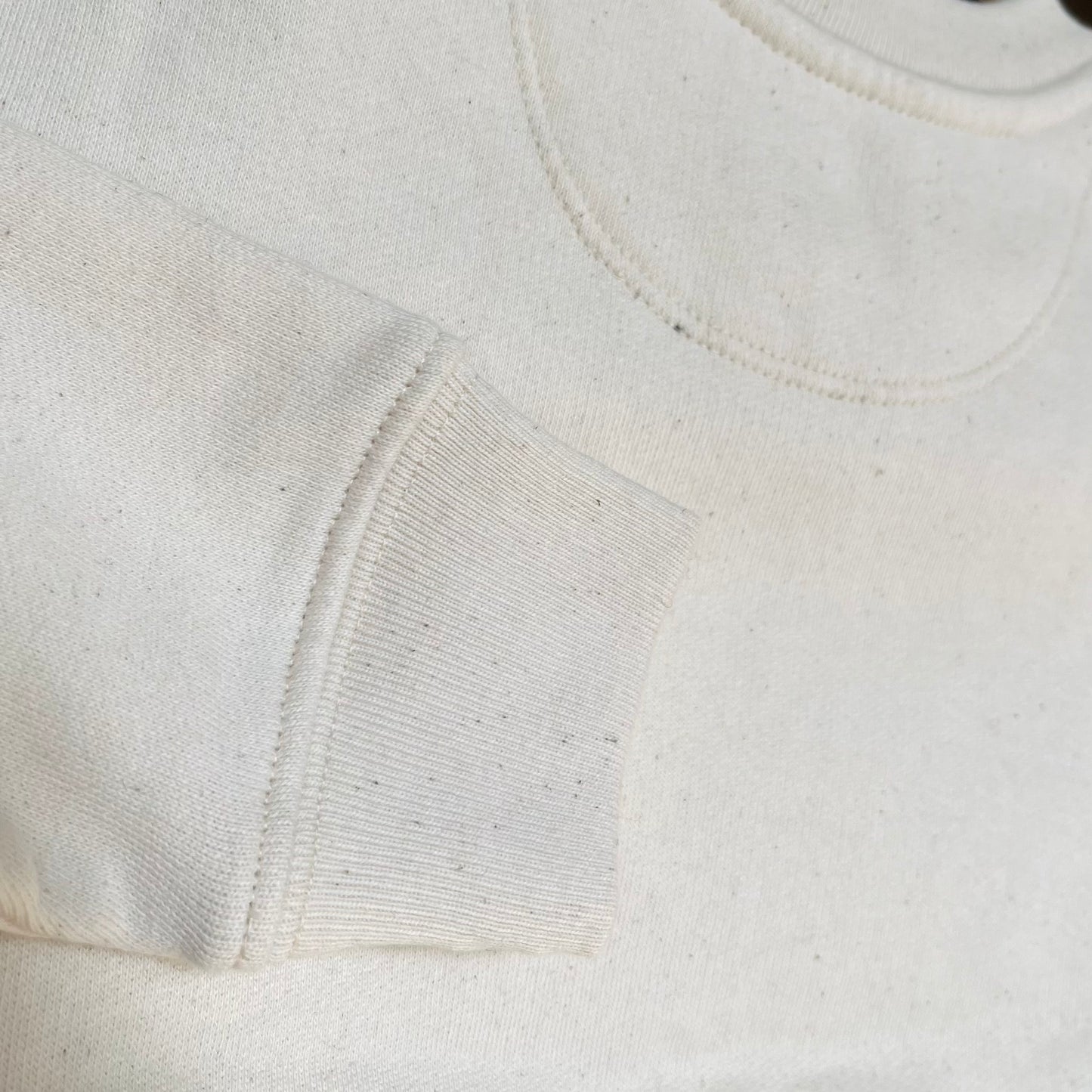 natural raw organic cotton fleece for kids