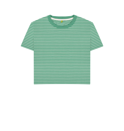 Women's Organic Cotton Striped Tee