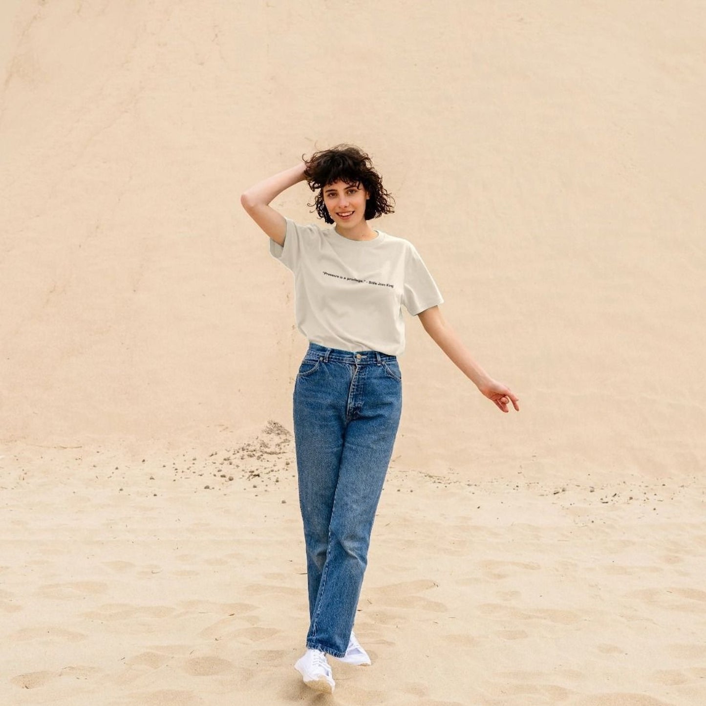 organic cotton minimalist tee