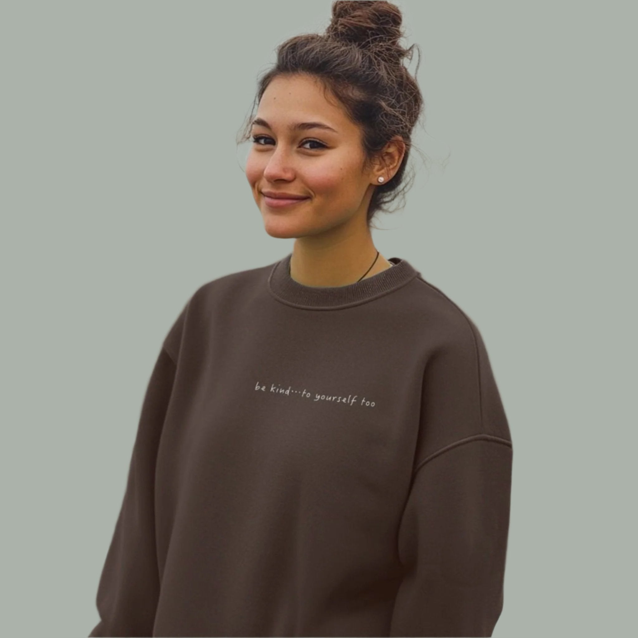 women organic cotton oversized sweatshirt